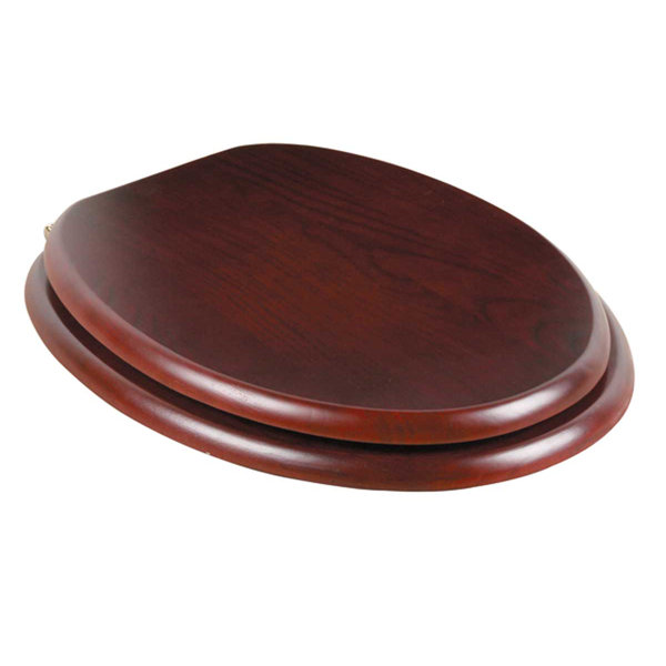 The Renovators Supply Inc. Solid Wood Elongated Toilet Seat Wayfair